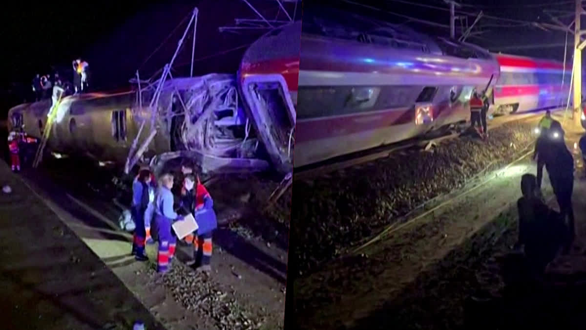 Испанид галт тэрэгнүүд мөргөлдсөний улмаас 21 хүн амиа алджээ